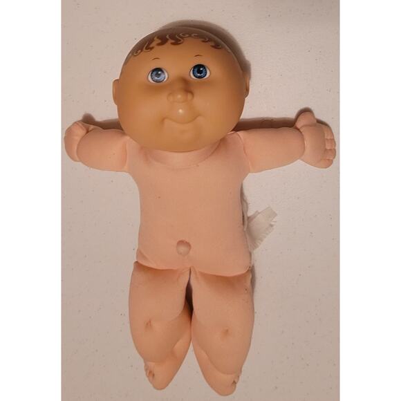 Cabbage Patch Doll 1992 Mattel Vintage Blue Eyes No Clothes - Picture 1 of 7
